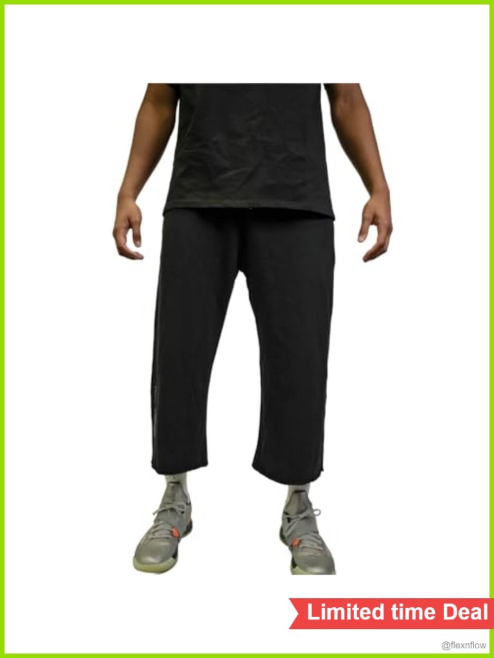 Baggy Sweatpants Straight Leg Drawstring Elastic Waist Streetwear